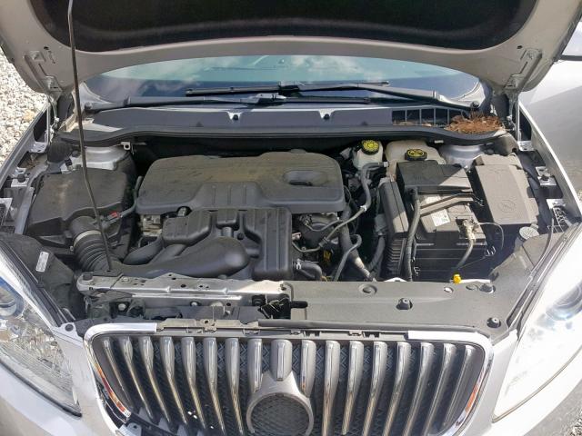 1G4PR5SK6C4161882 - 2012 BUICK VERANO CON SILVER photo 7