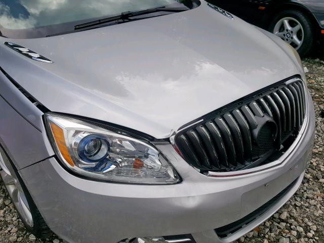 1G4PR5SK6C4161882 - 2012 BUICK VERANO CON SILVER photo 9