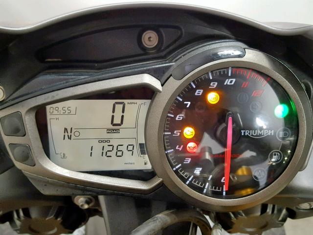 SMTN51PP9GJ747019 - 2016 TRIUMPH MOTORCYCLE SPEED TRIP GRAY photo 7