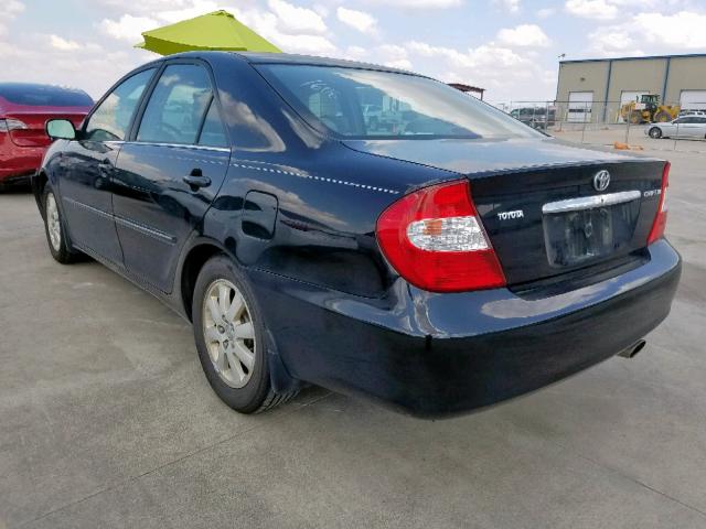 4T1BE32K64U293441 - 2004 TOYOTA CAMRY LE BLUE photo 3