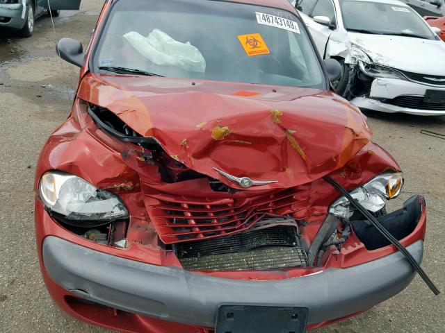 3C4FY48B93T535982 - 2003 CHRYSLER PT CRUISER RED photo 9