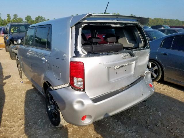 JTLZE4FE5B1120493 - 2011 TOYOTA SCION XB ნაცრისფერი ფოტო 3