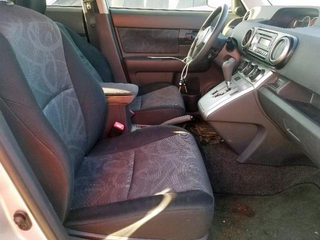 JTLZE4FE5B1120493 - 2011 TOYOTA SCION XB ნაცრისფერი ფოტო 5