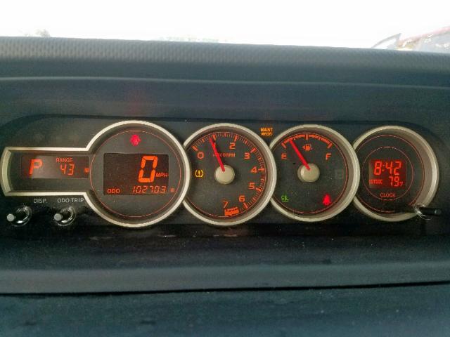 JTLZE4FE5B1120493 - 2011 TOYOTA SCION XB ნაცრისფერი ფოტო 8