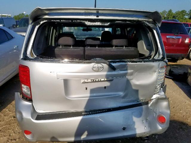 JTLZE4FE5B1120493 - 2011 TOYOTA SCION XB ნაცრისფერი ფოტო 9