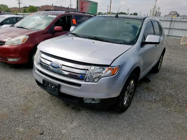 2FMDK3JC4ABA22472 - 2010 FORD EDGE SEL SILVER photo 2