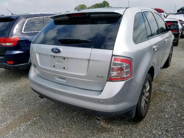 2FMDK3JC4ABA22472 - 2010 FORD EDGE SEL SILVER photo 4