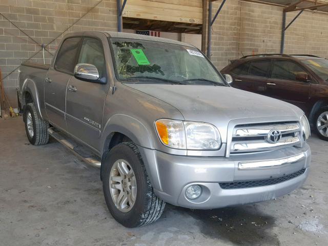 5TBET34126S519969 - 2006 TOYOTA TUNDRA DOU SILVER photo 1