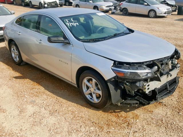 1G1ZB5ST2GF195993 - 2016 CHEVROLET MALIBU LS SILVER photo 1