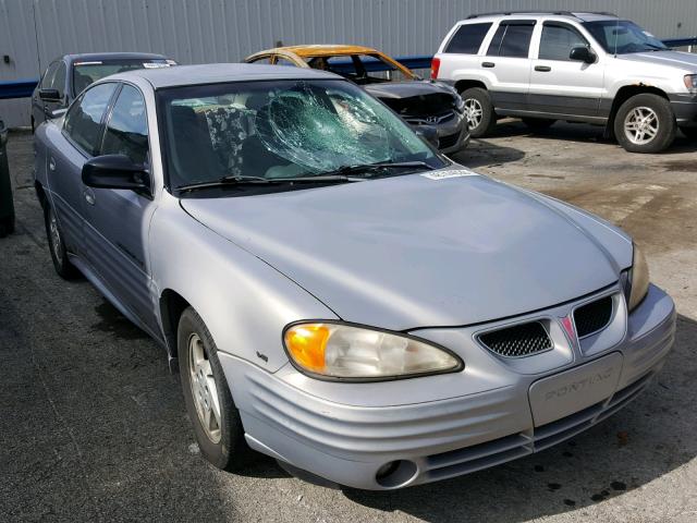 1G2NE52E1XC577520 - 1999 PONTIAC GRAND AM S SILVER photo 1