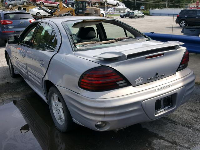 1G2NE52E1XC577520 - 1999 PONTIAC GRAND AM S SILVER photo 3