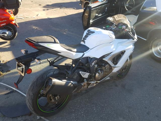 JKBZXJE14HA025294 - 2017 KAWASAKI ZX636 E WHITE photo 4