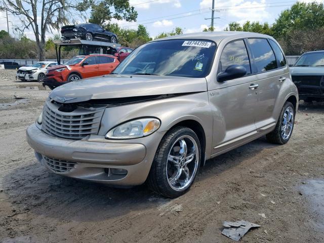 3C4FY48B24T220491 - 2004 CHRYSLER PT CRUISER BEIGE photo 2