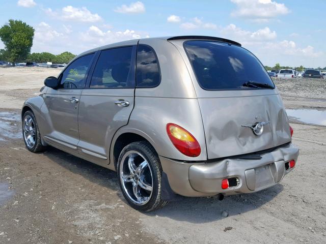 3C4FY48B24T220491 - 2004 CHRYSLER PT CRUISER BEIGE photo 3