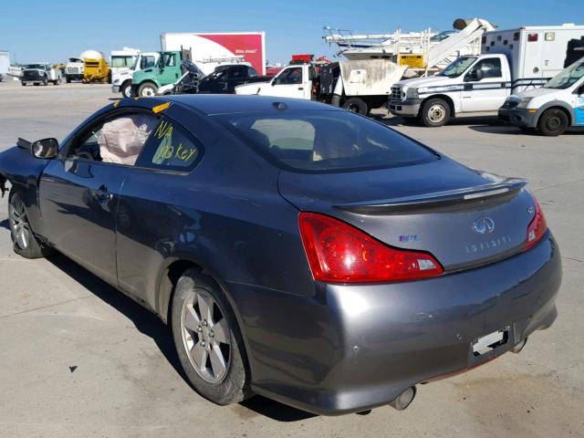 JN1CV6EK9DM900103 - 2013 INFINITI G37 JOURNE GRAY photo 3