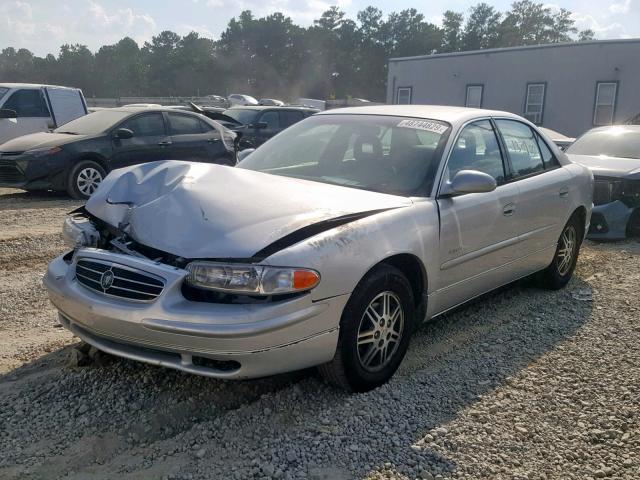 2G4WB55K6Y1121185 - 2000 BUICK REGAL LS SILVER photo 2