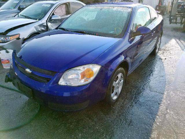 1G1AL15F677227248 - 2007 CHEVROLET COBALT LT BLUE photo 2