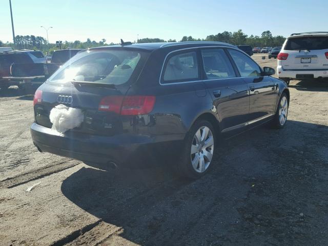 WAUKH74F56N090196 - 2006 AUDI A6 AVANT Q BLUE photo 4