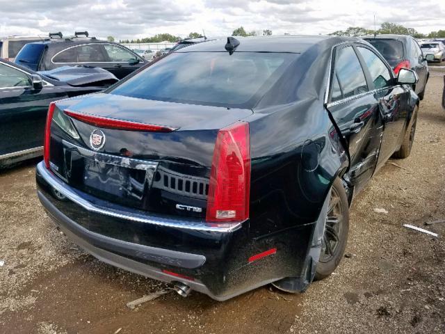 1G6DU57V090144717 - 2009 CADILLAC CTS HI FEA BLACK photo 4