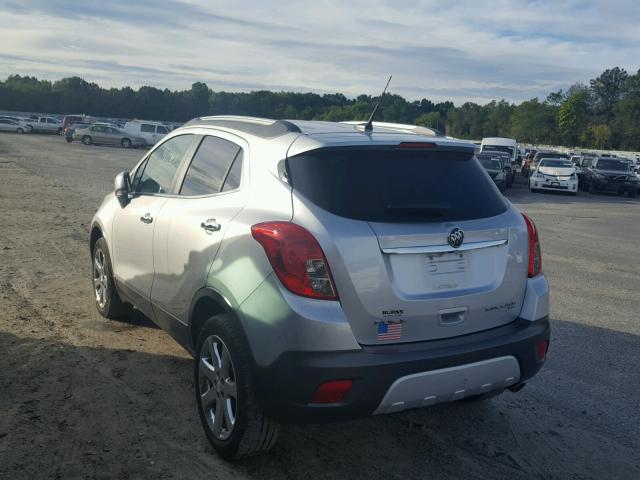 KL4CJHSB3DB211415 - 2013 BUICK ENCORE PRE SILVER photo 3