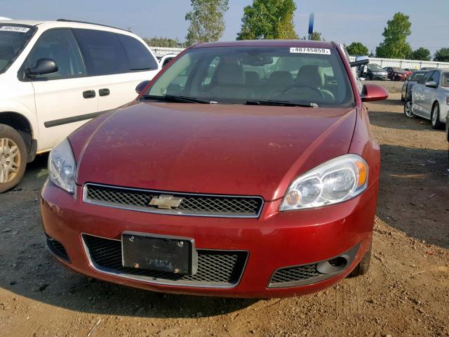2G1WD58C879193484 - 2007 CHEVROLET IMPALA SUP 红色 照片 9