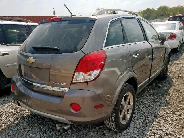 3GNAL3E50CS590822 - 2012 CHEVROLET CAPTIVA SP BROWN photo 4