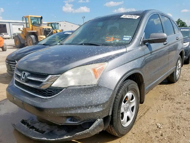 5J6RE3H74BL004284 - 2011 HONDA CR-V EXL GRAY photo 2