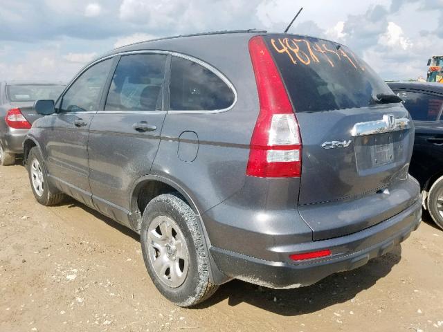 5J6RE3H74BL004284 - 2011 HONDA CR-V EXL GRAY photo 3