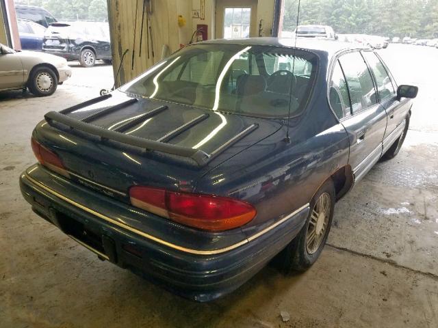 1G2HX53LXN1272143 - 1992 PONTIAC BONNEVILLE BLUE photo 4