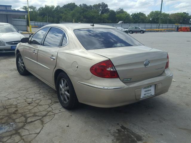 2G4WD582391135889 - 2009 BUICK LACROSSE C TAN photo 3