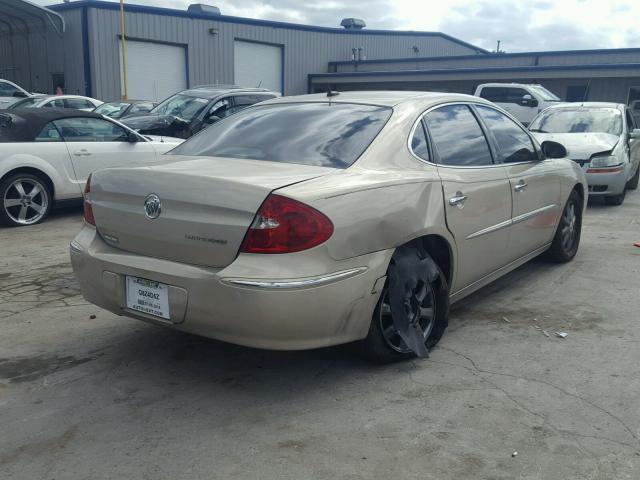 2G4WD582391135889 - 2009 BUICK LACROSSE C TAN photo 4