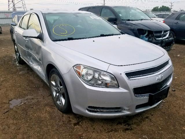 1G1ZC5EB8AF217437 - 2010 CHEVROLET MALIBU 1LT SILVER photo 1