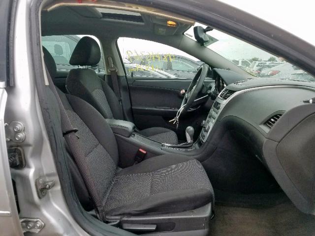 1G1ZC5EB8AF217437 - 2010 CHEVROLET MALIBU 1LT SILVER photo 5
