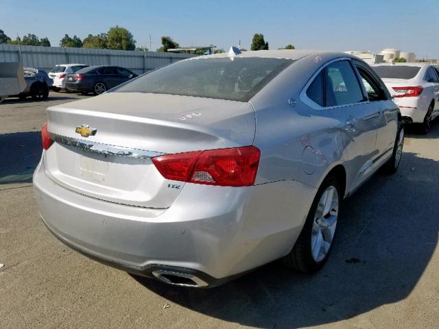 1G1155S3XEU108810 - 2014 CHEVROLET IMPALA LTZ SILVER photo 4