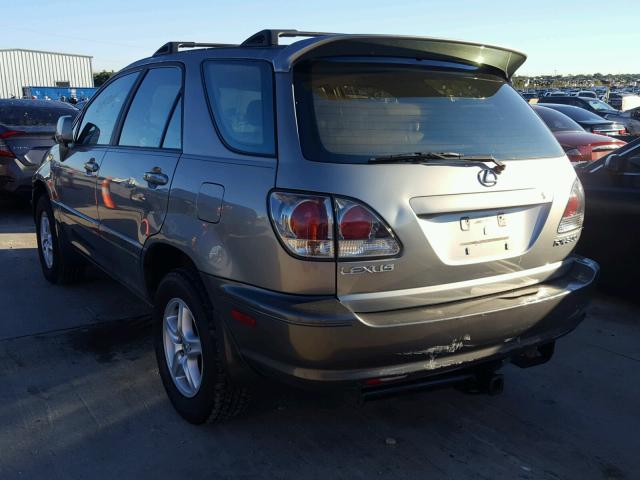 JTJHF10U130303784 - 2003 LEXUS RX 300 GRAY photo 3