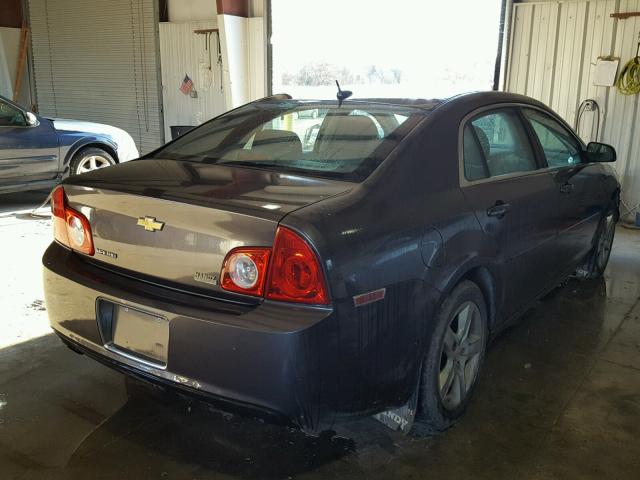 1G1ZB5EB4A4146476 - 2010 CHEVROLET MALIBU LS CHARCOAL photo 4