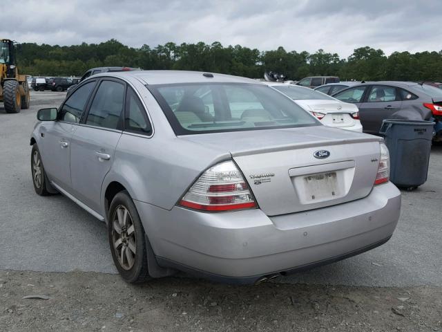 1FAHP24W59G120041 - 2009 FORD TAURUS SEL SILVER photo 3