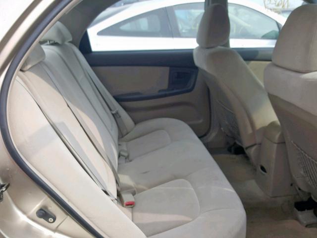 KNAFE121465278383 - 2006 KIA NEW SPECTR TAN photo 6