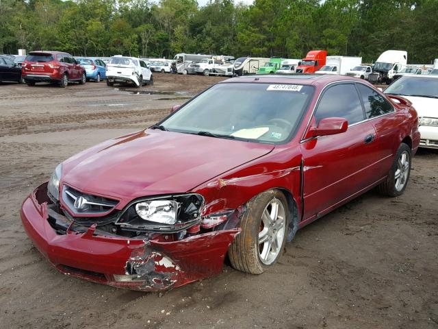 19UYA41663A011742 - 2003 ACURA 3.2CL TYPE RED photo 2