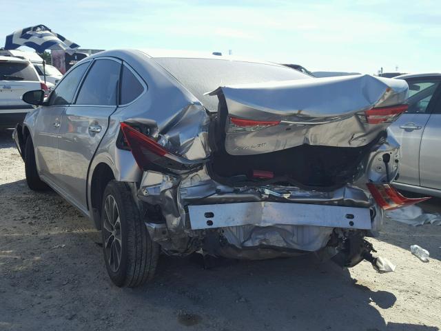 4T1BK1EBXGU227021 - 2016 TOYOTA AVALON XLE SILVER photo 3