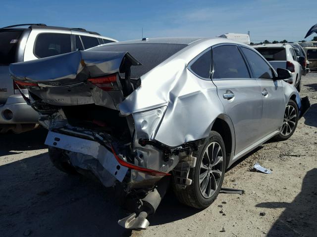 4T1BK1EBXGU227021 - 2016 TOYOTA AVALON XLE SILVER photo 4