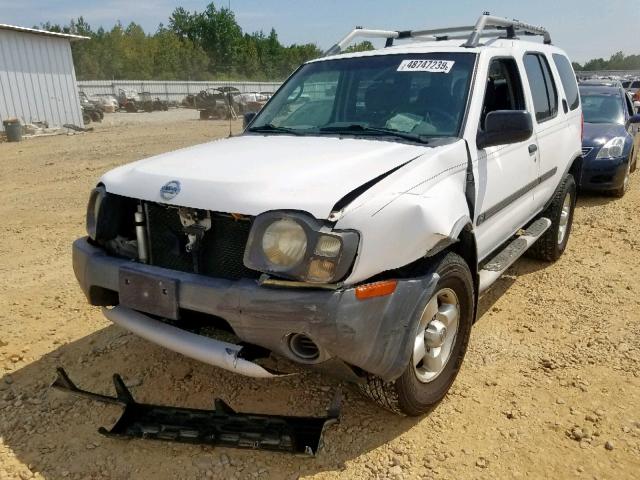 5N1ED28T93C690060 - 2003 NISSAN XTERRA XE WHITE photo 2