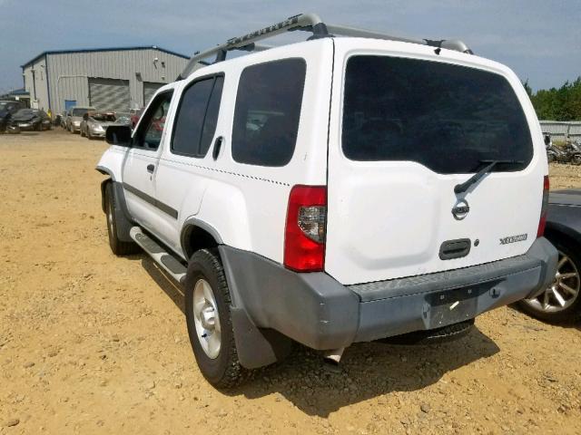 5N1ED28T93C690060 - 2003 NISSAN XTERRA XE WHITE photo 3