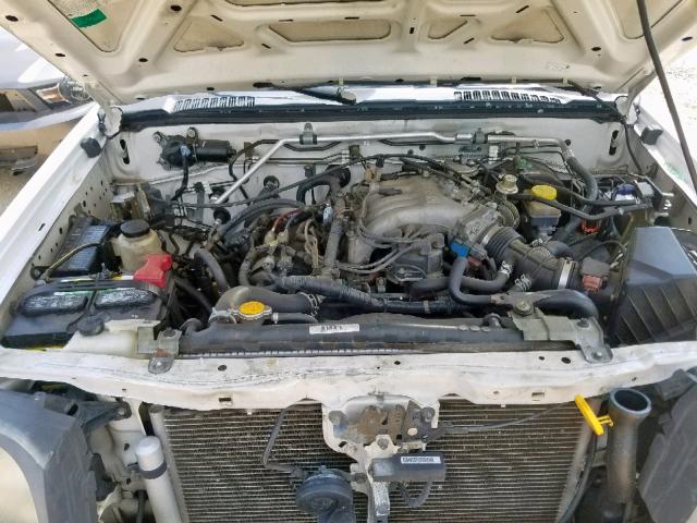 5N1ED28T93C690060 - 2003 NISSAN XTERRA XE WHITE photo 7