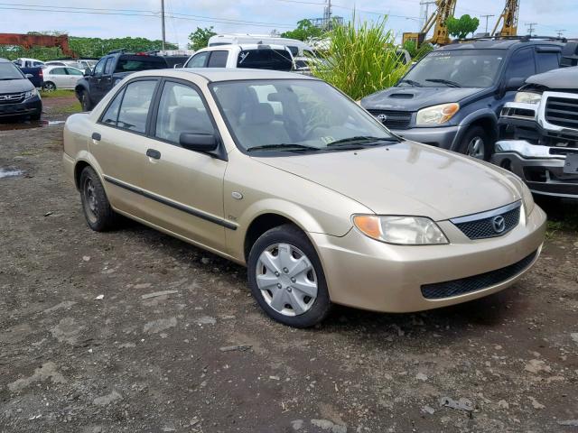 JM1BJ225X30159431 - 2003 MAZDA PROTEGE DX TAN photo 1