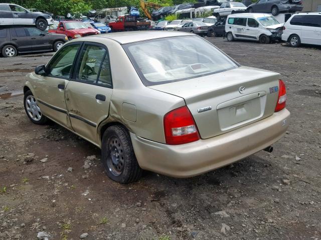 JM1BJ225X30159431 - 2003 MAZDA PROTEGE DX TAN photo 3