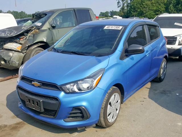 KL8CB6SA2HC773362 - 2017 CHEVROLET SPARK LS BLUE photo 2