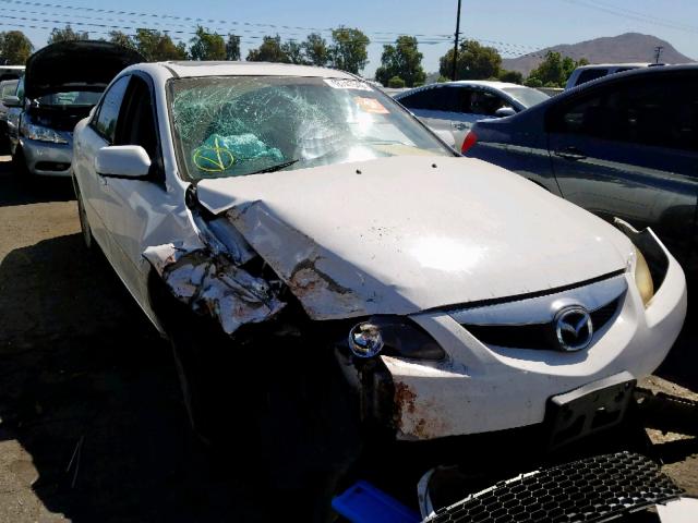 1YVHP80C465M42907 - 2006 MAZDA 6 I WHITE photo 1