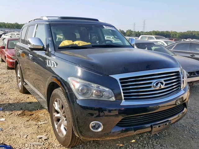 JN8AZ2NF4B9500720 - 2011 INFINITI QX56 GREEN photo 1