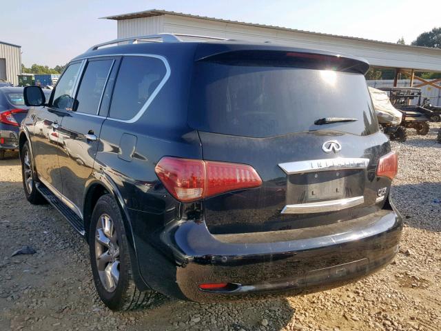 JN8AZ2NF4B9500720 - 2011 INFINITI QX56 GREEN photo 3